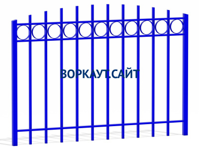 Ограждение спортивной площадки МАФ 5005 в Абакане