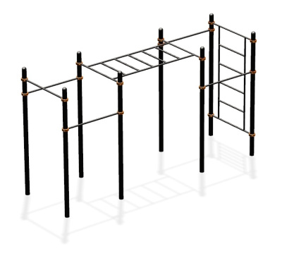 Спортивный комплекс воркаут ВС-54 в Абакане