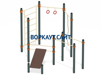 Спортивный комплекс воркаут ВС-49 в Абакане