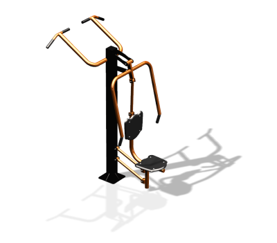 Уличный тренажер "Жим от груди Турник" УТ341 в Абакане