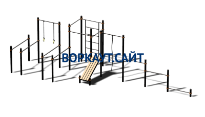 Спортивный комплекс воркаут ВС-83 в Абакане